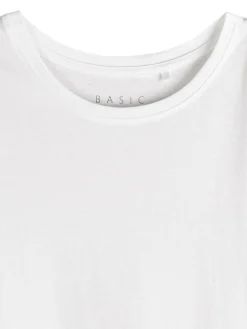 GATE T-shirt z bawełnianej dzianiny| Koszulki I Topy·Koszulki