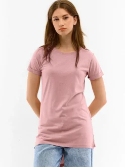 GATE T-shirt z bawełnianej dzianiny| Koszulki I Topy·Koszulki