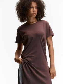 GATE T-shirt z bawełnianej dzianiny| Koszulki I Topy·Koszulki