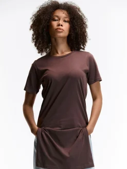 GATE T-shirt z bawełnianej dzianiny| Koszulki I Topy·Koszulki