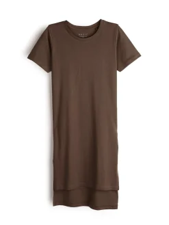 GATE T-shirt z bawełnianej dzianiny| Koszulki I Topy·Koszulki