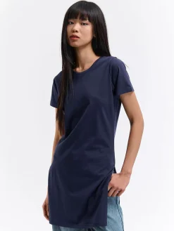 GATE T-shirt z bawełnianej dzianiny| Koszulki I Topy·Koszulki