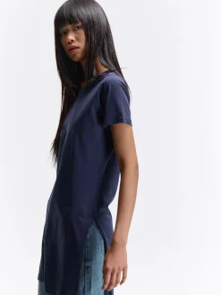 GATE T-shirt z bawełnianej dzianiny| Koszulki I Topy·Koszulki