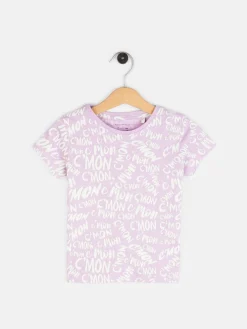 GATE T-shirt z bawełnianym nadrukiem|Dzieci Dziewczynki·Koszulki I Topy