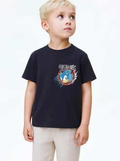 GATE T-shirt z bawełny Sonic|Dzieci Chłopcy·Koszulki