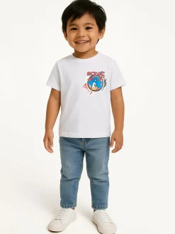 GATE T-shirt z bawełny Sonic|Dzieci Chłopcy·Koszulki