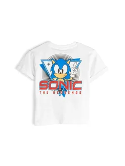 GATE T-shirt z bawełny Sonic|Dzieci Chłopcy·Koszulki