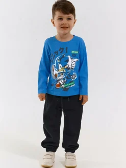 GATE T-shirt z bawełny Sonic|Dzieci Chłopcy·Ostatnie Sztuki - Chłopcy|Chłopcy·Koszulki