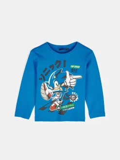 GATE T-shirt z bawełny Sonic|Dzieci Chłopcy·Ostatnie Sztuki - Chłopcy|Chłopcy·Koszulki