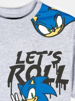 GATE T-shirt z bawełny Sonic|Dzieci Baby|Chłopcy·Koszulki