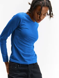 GATE T-shirt z dekoltem w łódkę| Koszulki I Topy·Koszulki