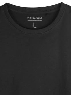 GATE T-shirt z grubej bawełny| Koszulki·Koszulki Z Długim Rękawem|Koszulki·Basic Koszulki I Podkoszulki