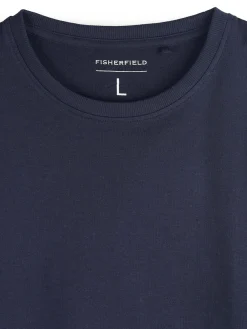 GATE T-shirt z grubej bawełny| Koszulki·Koszulki Z Długim Rękawem|Koszulki·Basic Koszulki I Podkoszulki