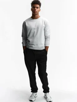 GATE T-shirt z grubej bawełny| Koszulki·Koszulki Z Długim Rękawem|Koszulki·Basic Koszulki I Podkoszulki