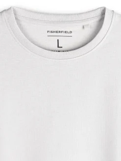 GATE T-shirt z grubej bawełny| Koszulki·Koszulki Z Długim Rękawem|Koszulki·Basic Koszulki I Podkoszulki