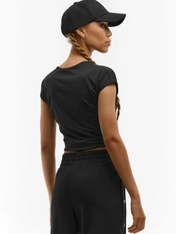 GATE T-shirt z holograficznym nadrukiem| Koszulki I Topy·Koszulki|Koszulki I Topy·Koszulki Z Nadrukiem