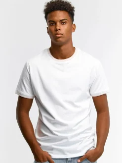 GATE T-shirt ze szczegółowym obszyciem| Koszulki·Koszulki ☀️|Koszulki·Basic Koszulki I Podkoszulki