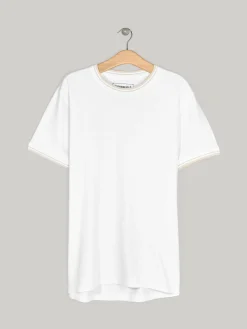 GATE T-shirt ze szczegółowym obszyciem| Koszulki·Koszulki ☀️|Koszulki·Basic Koszulki I Podkoszulki