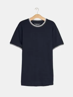 GATE T-shirt ze szczegółowym obszyciem| Koszulki·Koszulki ☀️|Koszulki·Basic Koszulki I Podkoszulki