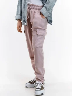 GATE Twillowe jeansy z bocznymi kieszeniami|Dzieci Dziewczynki·Spodnie I Legginsy