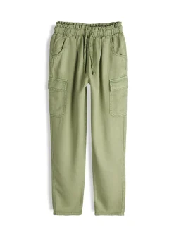 GATE Twillowe jeansy z bocznymi kieszeniami|Dzieci Dziewczynki·Spodnie I Legginsy