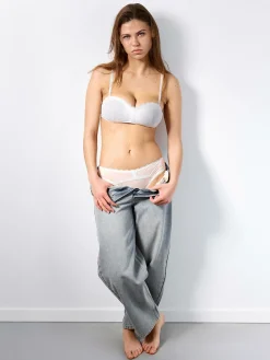 GATE Usztywniany biustonosz balkonetka bez fiszbin| Bielizna·Biustonosze