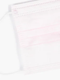 GATE 3-warstwowa jednorazowa maseczka na twarz dla dzieci , różowa (5 sztuk / 8lat-12lat)|Dzieci Akcesoria|Dziewczynki·Akcesoria