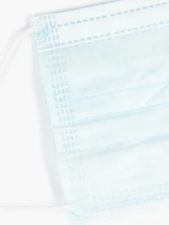 GATE 3-warstwowa jednorazowa maseczka na twarz dla dzieci , niebieska (5 sztuk / 8lat-12lat)|Dzieci Akcesoria|Chłopcy·Akcesoria