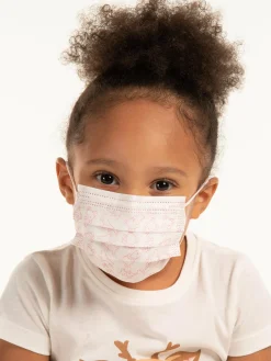 GATE 3-warstwowa jednorazowa maseczka na twarz z nadrukiem dla dzieci (5 sztuk / od 2lat-7tat)|Dzieci Akcesoria|Dziewczynki·Akcesoria