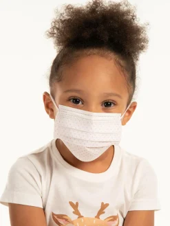 GATE 3-warstwowa jednorazowa maseczka na twarz z nadrukiem dla dzieci (5 sztuk / od 2lat-7tat)|Dzieci Akcesoria|Dziewczynki·Akcesoria