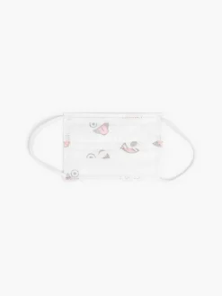 GATE 3-warstwowa jednorazowa maseczka na twarz z nadrukiem dla dzieci (5 sztuk / 8lat-12lat)|Dzieci Akcesoria|Dziewczynki·Akcesoria