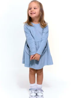 GATE Welurowa sukienka|Dzieci Dziewczynki·Sukienki