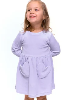 GATE Welurowa sukienka|Dzieci Dziewczynki·Sukienki