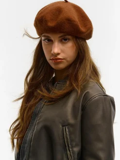 GATE Wełniany beret| Akcesoria·Czapki