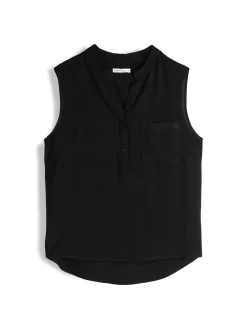 GATE Wiskozowa bluzka bez rękawów| Koszulki I Topy·Topy|Koszulki I Topy·Bluzki