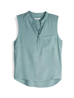 GATE Wiskozowa bluzka bez rękawów| Koszulki I Topy·Topy|Koszulki I Topy·Bluzki