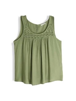 GATE Wiskozowa bluzka bez rękawów| Koszulki I Topy·Topy|Koszulki I Topy·Bluzki