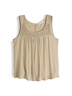 GATE Wiskozowa bluzka bez rękawów| Koszulki I Topy·Topy|Koszulki I Topy·Bluzki