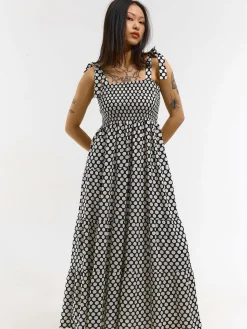 GATE Wiskozowa sukienka damska z nadrukiem| Kategorie·Sukienki