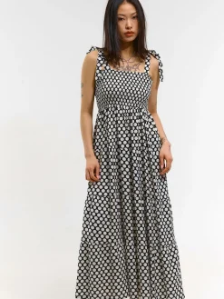 GATE Wiskozowa sukienka damska z nadrukiem| Kategorie·Sukienki