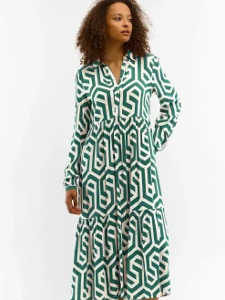 GATE Wiskozowa sukienka damska z nadrukiem| Kategorie·Sukienki