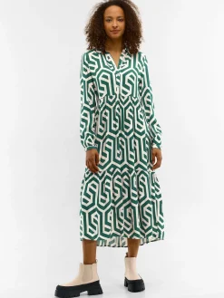 GATE Wiskozowa sukienka damska z nadrukiem| Kategorie·Sukienki