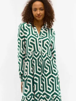 GATE Wiskozowa sukienka damska z nadrukiem| Kategorie·Sukienki