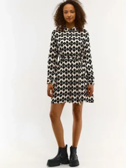 GATE Wiskozowa sukienka damska z nadrukiem| Kategorie·Sukienki