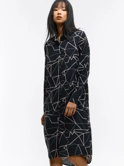 GATE Wiskozowa sukienka damska z nadrukiem| Kategorie·Sukienki