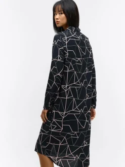 GATE Wiskozowa sukienka damska z nadrukiem| Kategorie·Sukienki