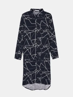 GATE Wiskozowa sukienka damska z nadrukiem| Kategorie·Sukienki