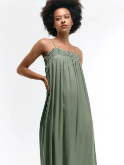 GATE Wiskozowa sukienka na ramiączkach| Kategorie·Sukienki