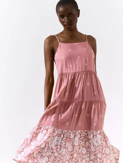 GATE Wiskozowa sukienka na ramiączkach| Kategorie·Sukienki