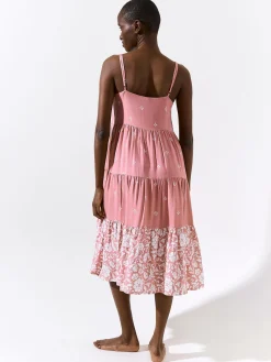 GATE Wiskozowa sukienka na ramiączkach| Kategorie·Sukienki